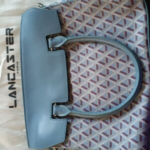 Blue and Gray Women's Bag Lancaster Paris
